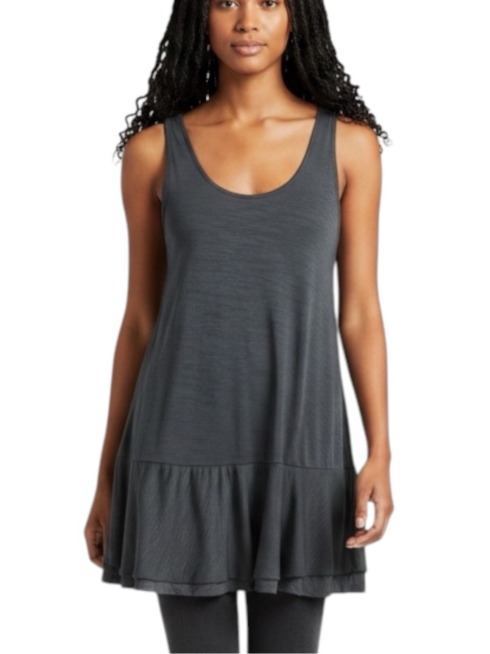 Pretty Angel Gray Tunic Whimsical FairyCore Top NWT Size S